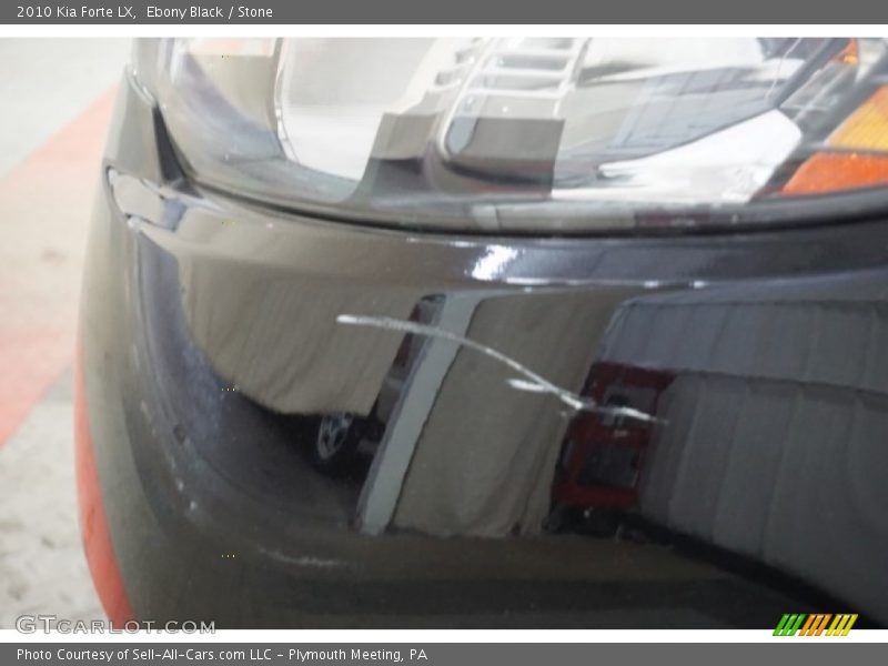 Ebony Black / Stone 2010 Kia Forte LX