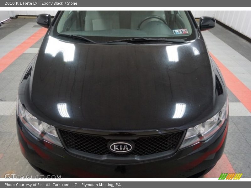 Ebony Black / Stone 2010 Kia Forte LX