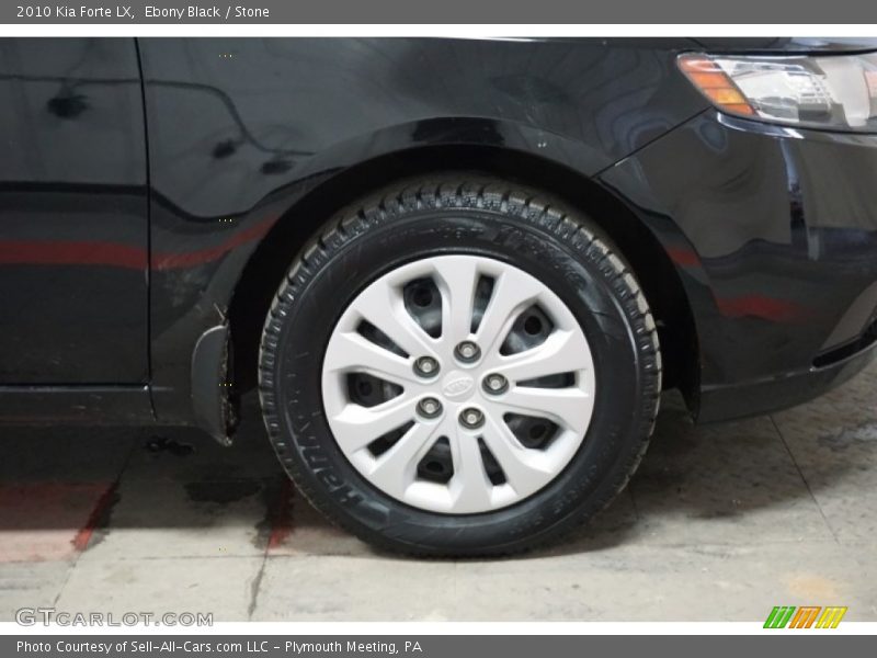 Ebony Black / Stone 2010 Kia Forte LX