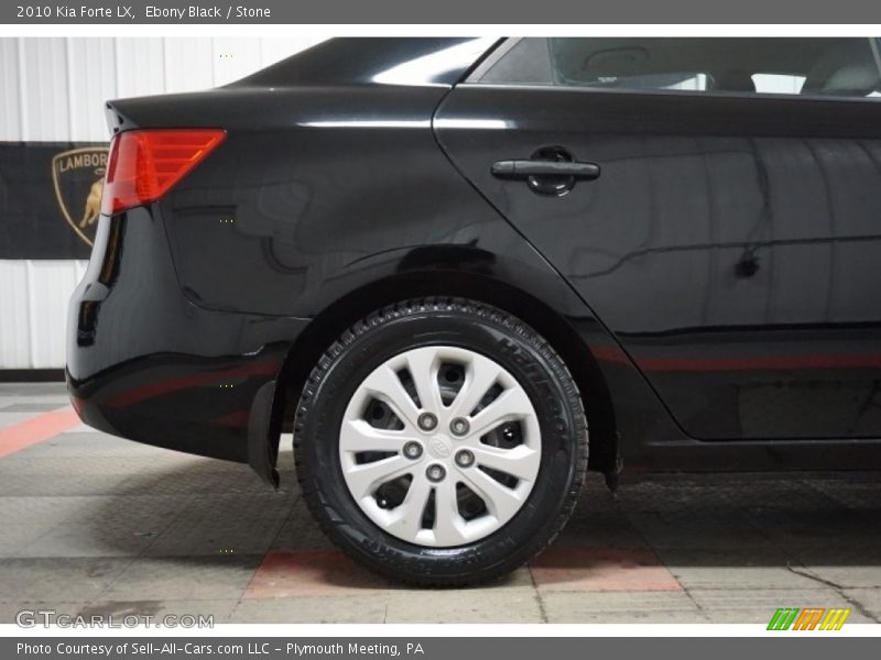 Ebony Black / Stone 2010 Kia Forte LX