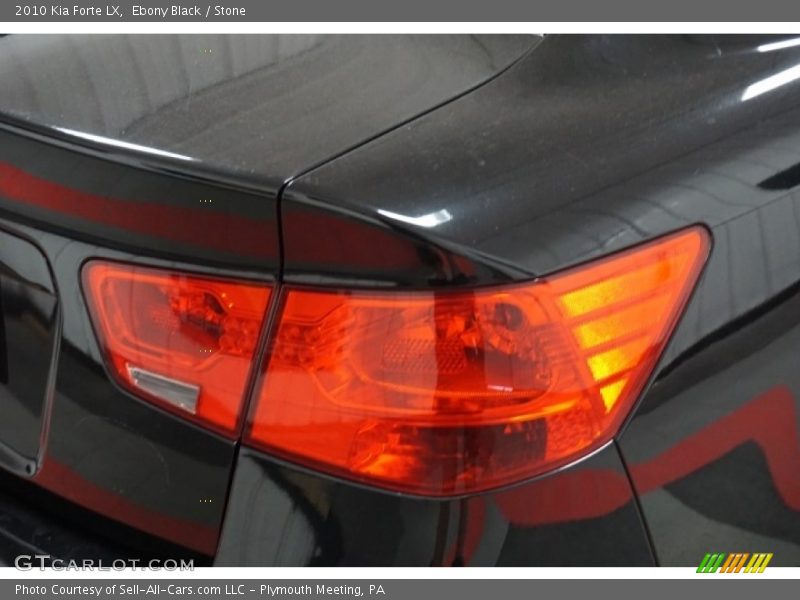 Ebony Black / Stone 2010 Kia Forte LX