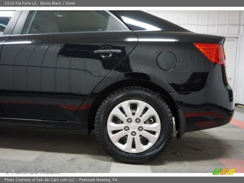 Ebony Black / Stone 2010 Kia Forte LX