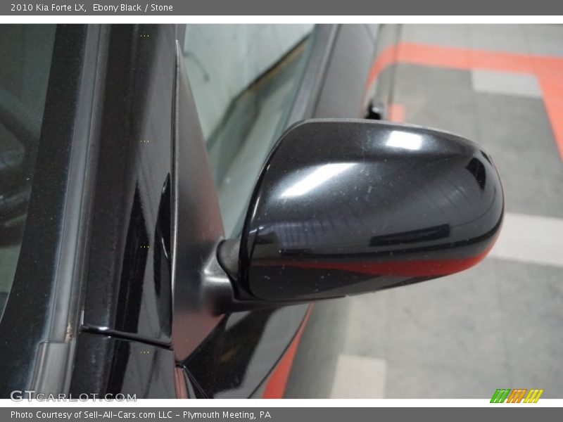 Ebony Black / Stone 2010 Kia Forte LX