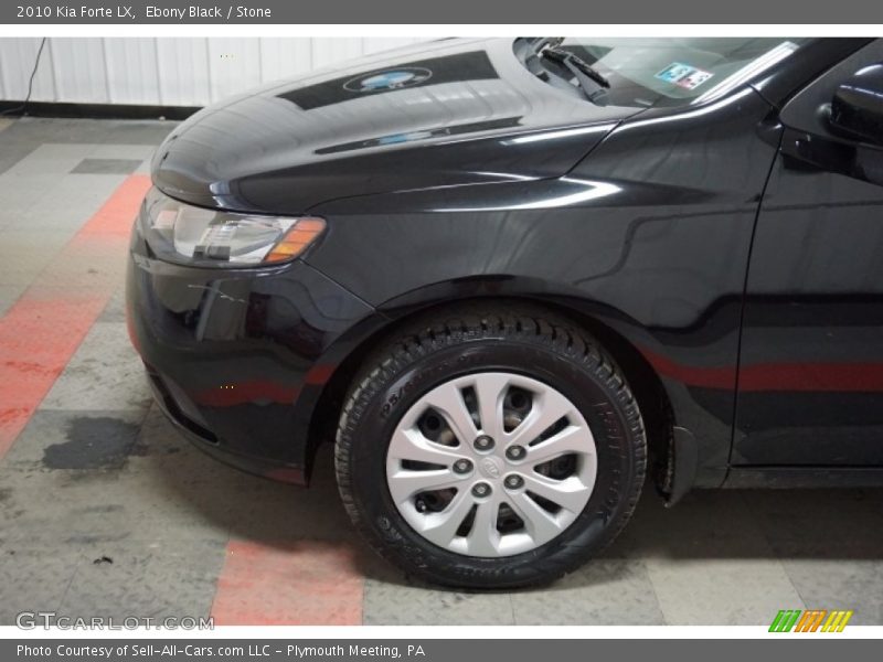 Ebony Black / Stone 2010 Kia Forte LX