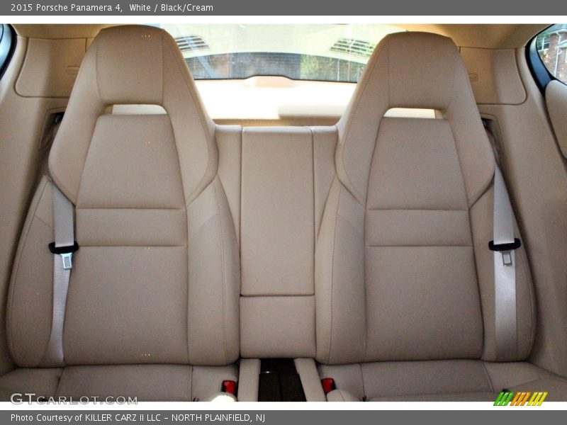 White / Black/Cream 2015 Porsche Panamera 4