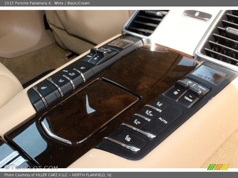 White / Black/Cream 2015 Porsche Panamera 4