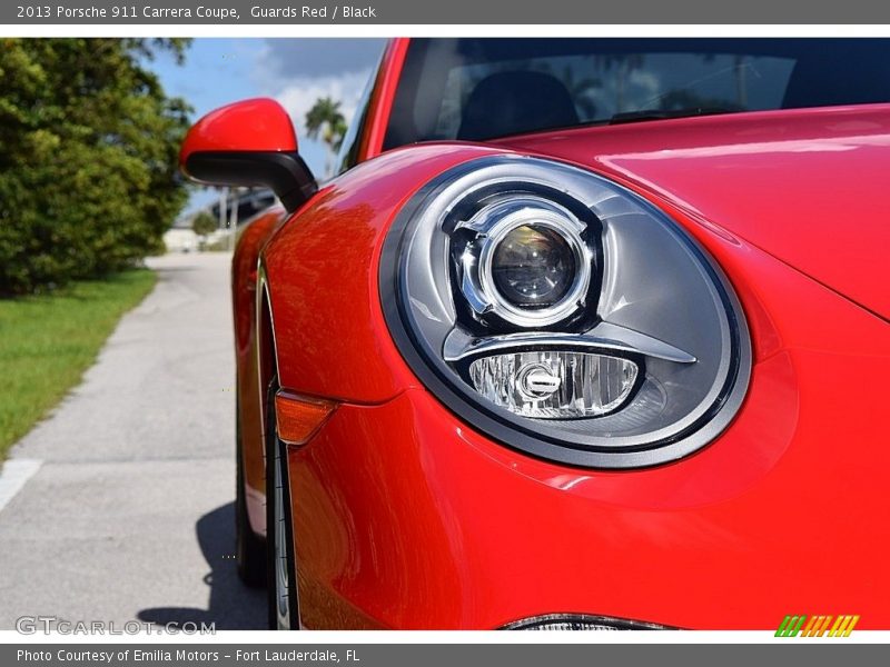 Guards Red / Black 2013 Porsche 911 Carrera Coupe