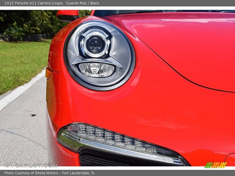 Guards Red / Black 2013 Porsche 911 Carrera Coupe