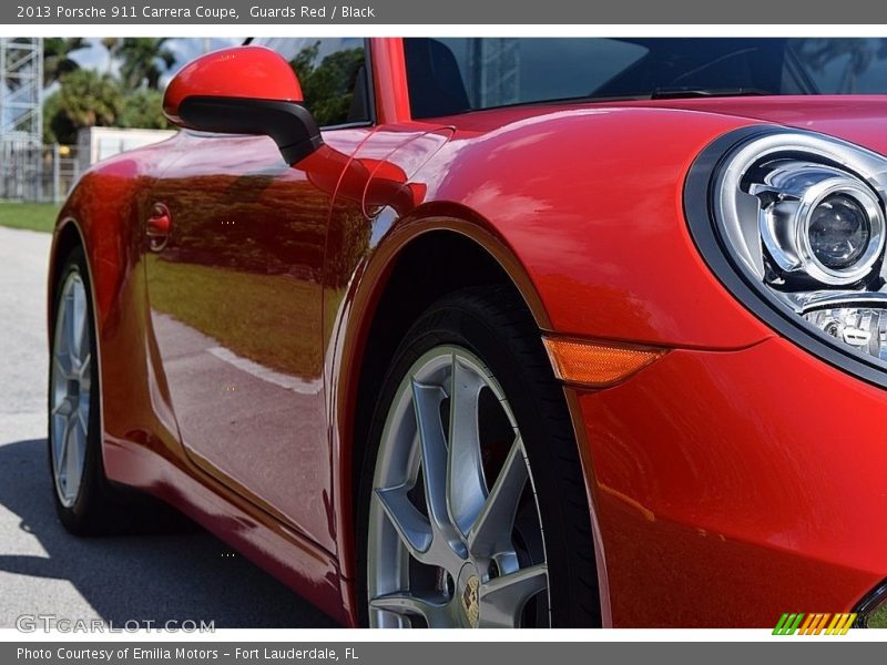 Guards Red / Black 2013 Porsche 911 Carrera Coupe