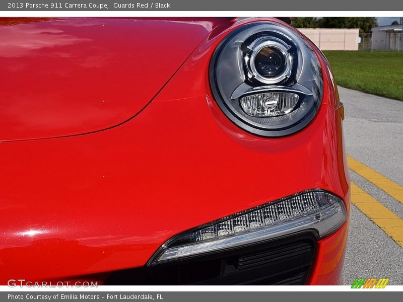 Guards Red / Black 2013 Porsche 911 Carrera Coupe