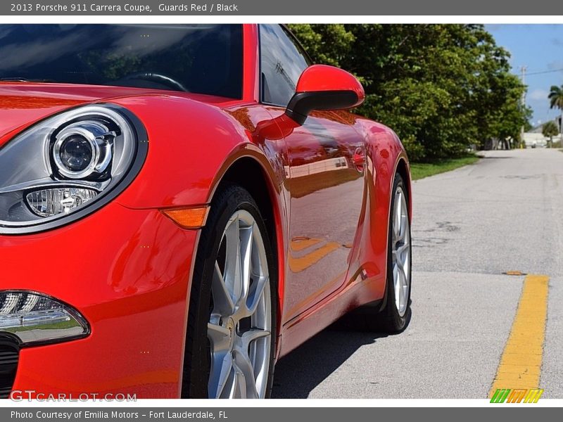 Guards Red / Black 2013 Porsche 911 Carrera Coupe