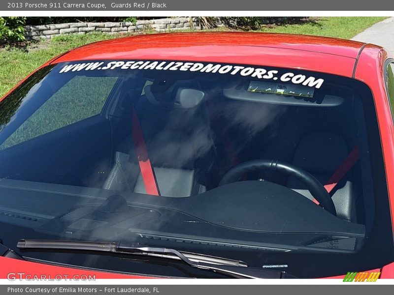 Guards Red / Black 2013 Porsche 911 Carrera Coupe