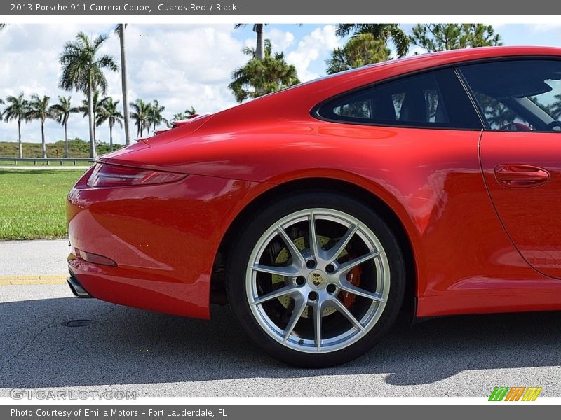 Guards Red / Black 2013 Porsche 911 Carrera Coupe