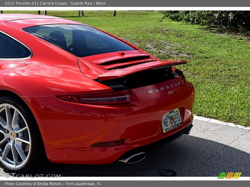 Guards Red / Black 2013 Porsche 911 Carrera Coupe