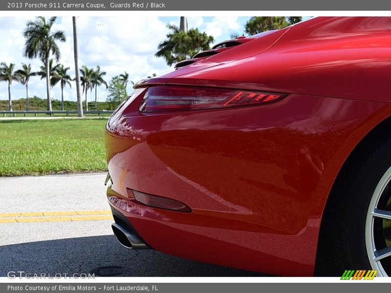 Guards Red / Black 2013 Porsche 911 Carrera Coupe