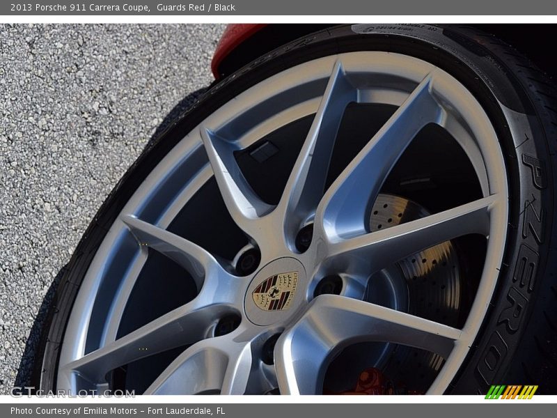 Guards Red / Black 2013 Porsche 911 Carrera Coupe