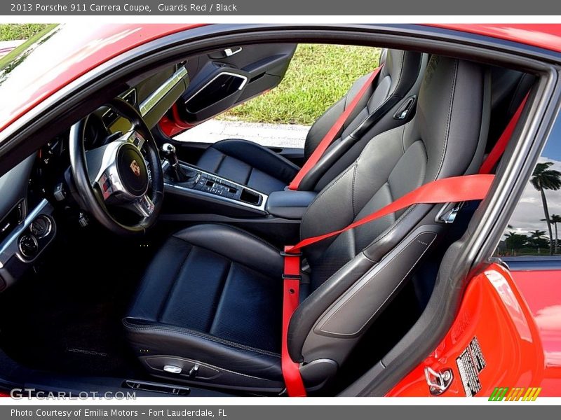 Guards Red / Black 2013 Porsche 911 Carrera Coupe