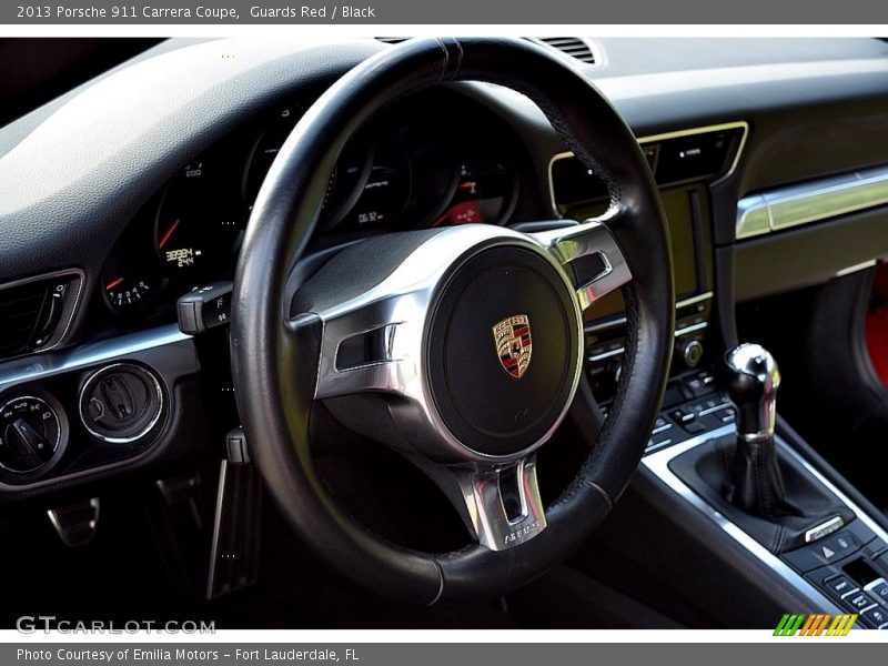 Guards Red / Black 2013 Porsche 911 Carrera Coupe