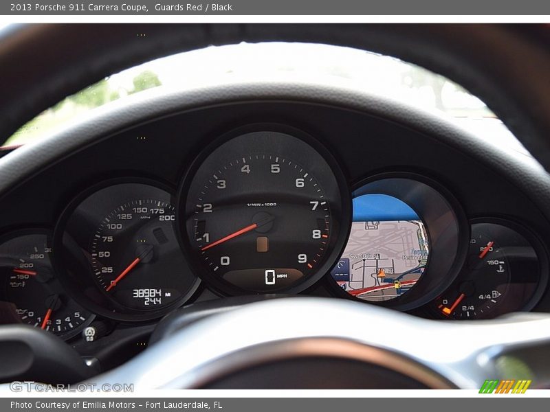 Guards Red / Black 2013 Porsche 911 Carrera Coupe