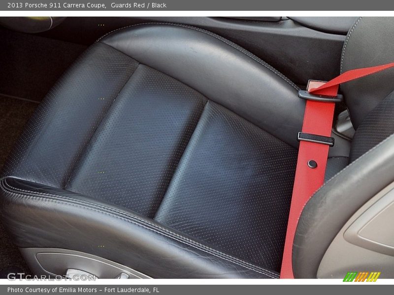 Guards Red / Black 2013 Porsche 911 Carrera Coupe