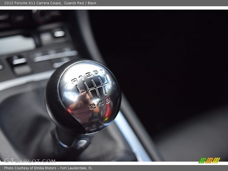 Guards Red / Black 2013 Porsche 911 Carrera Coupe