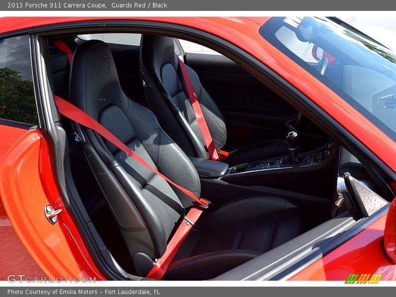 Guards Red / Black 2013 Porsche 911 Carrera Coupe