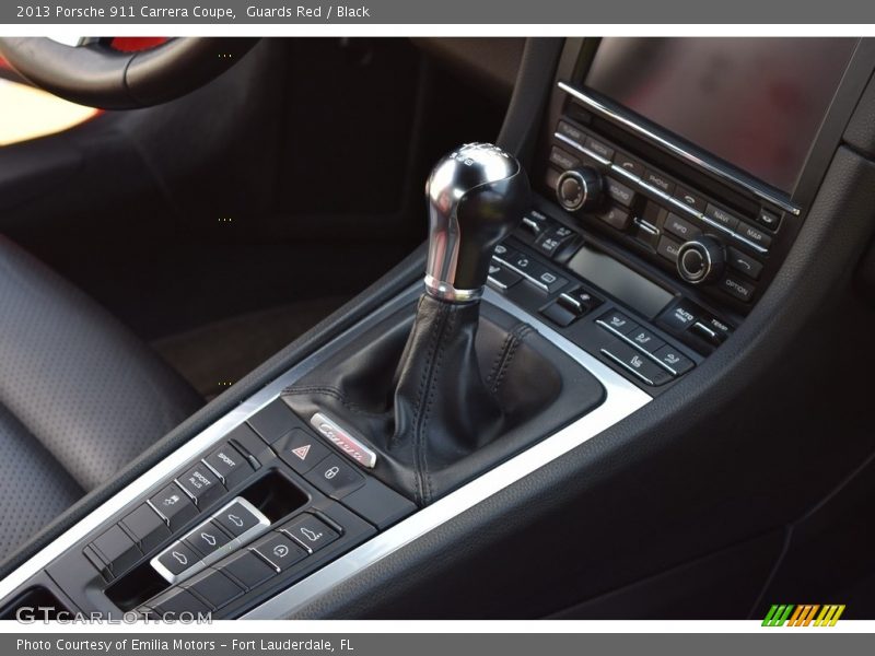 Guards Red / Black 2013 Porsche 911 Carrera Coupe