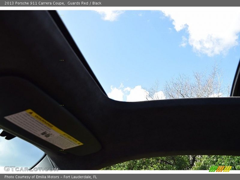 Guards Red / Black 2013 Porsche 911 Carrera Coupe