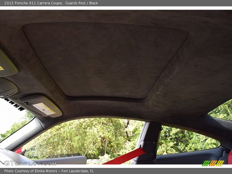 Guards Red / Black 2013 Porsche 911 Carrera Coupe