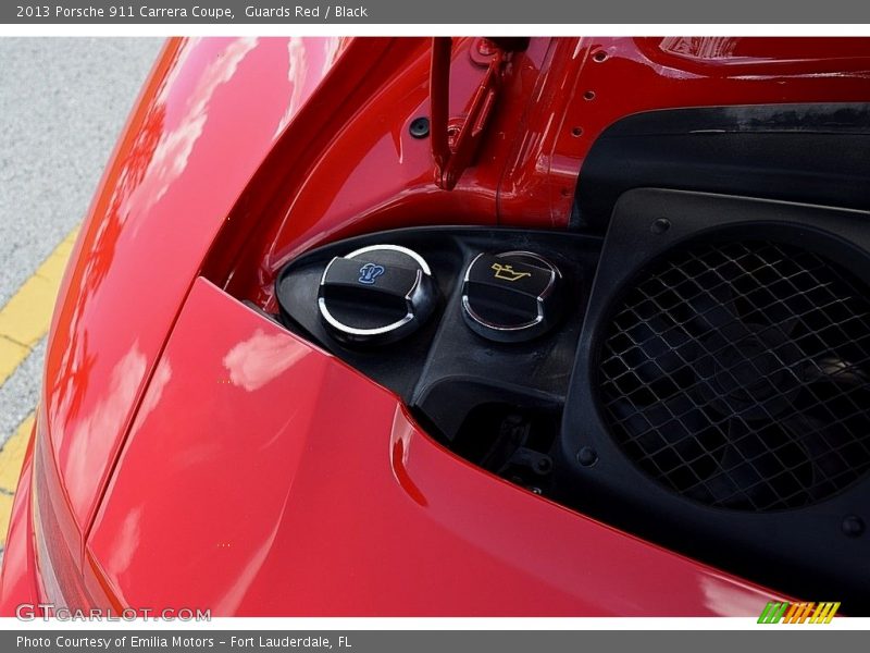Guards Red / Black 2013 Porsche 911 Carrera Coupe