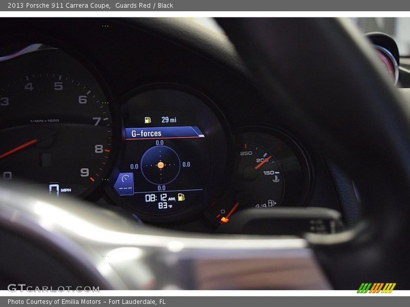 Guards Red / Black 2013 Porsche 911 Carrera Coupe