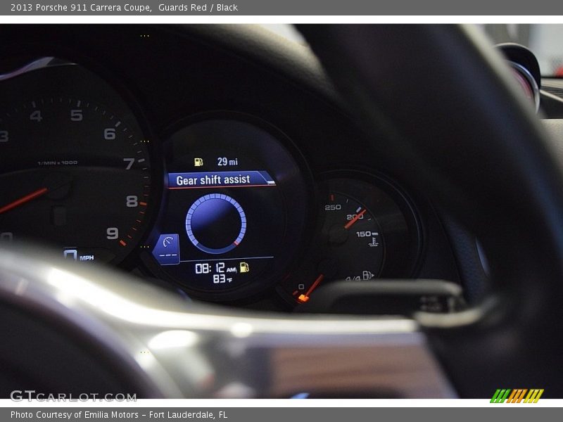 Guards Red / Black 2013 Porsche 911 Carrera Coupe