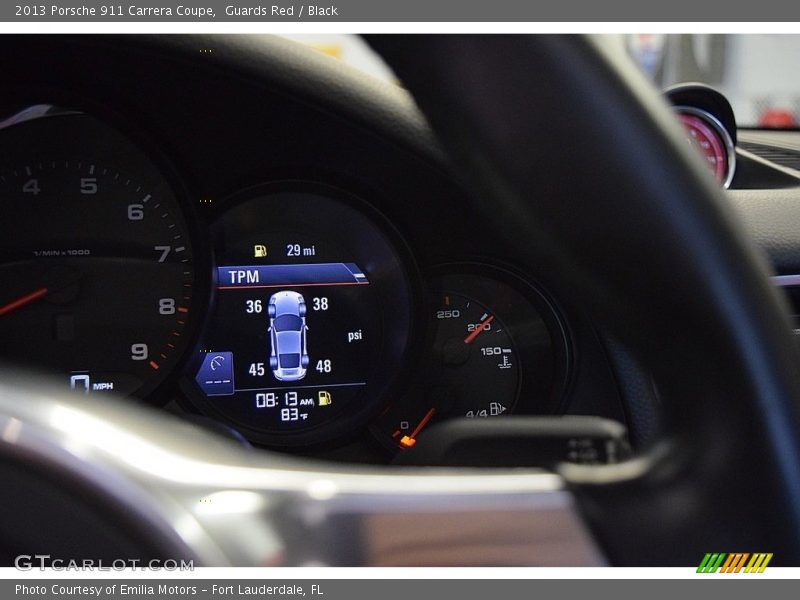 Guards Red / Black 2013 Porsche 911 Carrera Coupe