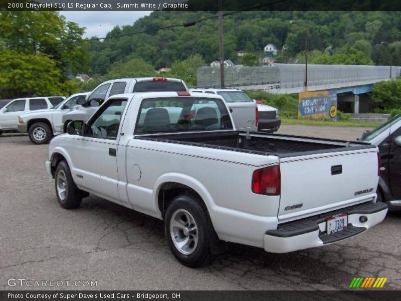 Summit White / Graphite 2000 Chevrolet S10 LS Regular Cab