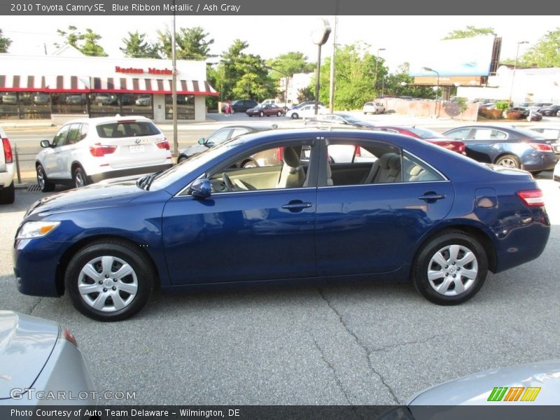 Blue Ribbon Metallic / Ash Gray 2010 Toyota Camry SE