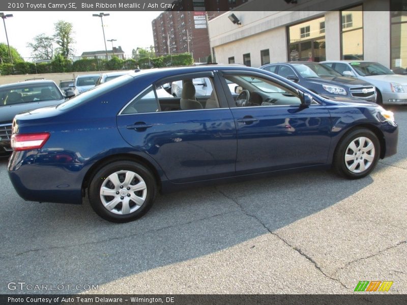 Blue Ribbon Metallic / Ash Gray 2010 Toyota Camry SE