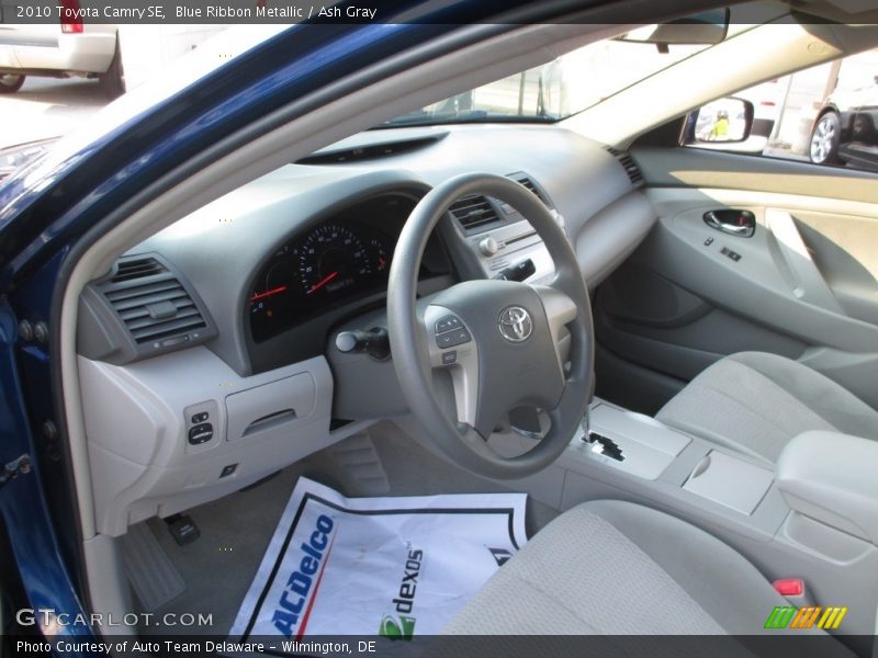 Blue Ribbon Metallic / Ash Gray 2010 Toyota Camry SE