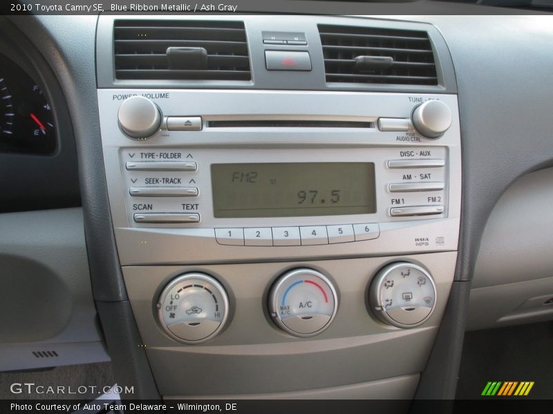 Blue Ribbon Metallic / Ash Gray 2010 Toyota Camry SE