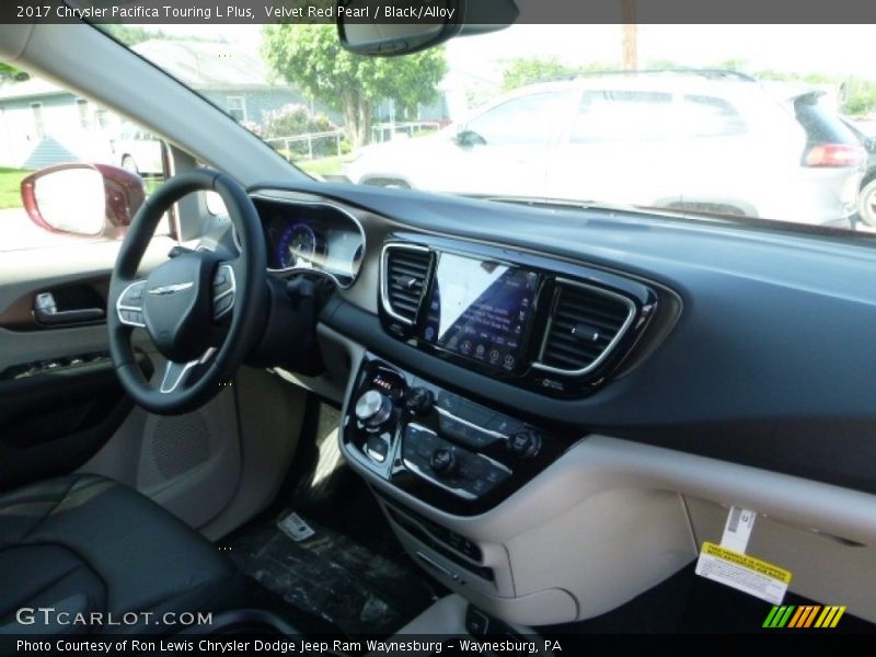 Velvet Red Pearl / Black/Alloy 2017 Chrysler Pacifica Touring L Plus