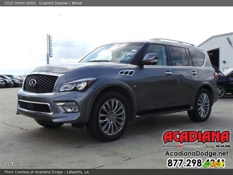 Graphite Shadow / Wheat 2015 Infiniti QX80