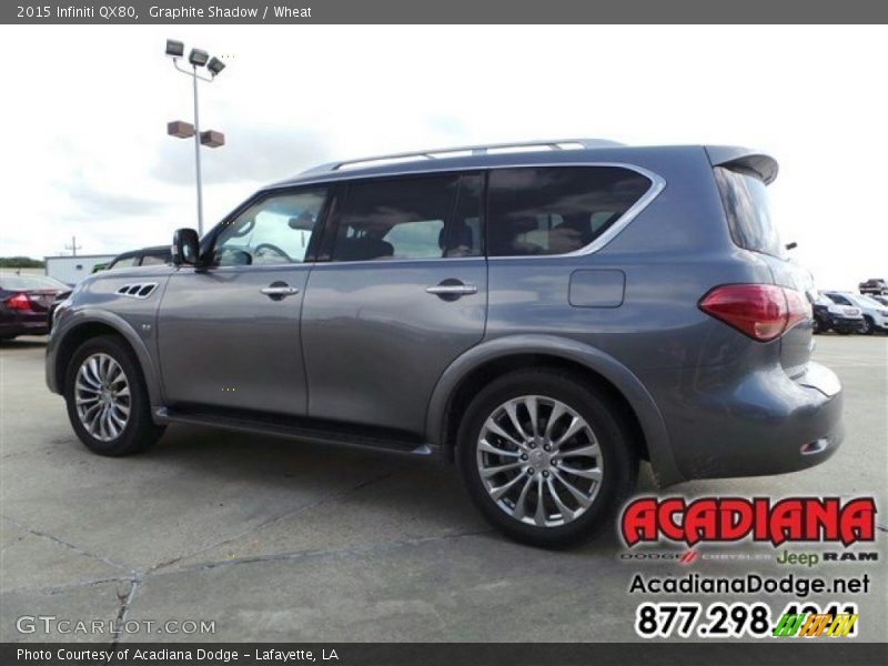 Graphite Shadow / Wheat 2015 Infiniti QX80