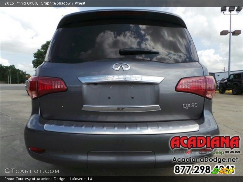 Graphite Shadow / Wheat 2015 Infiniti QX80
