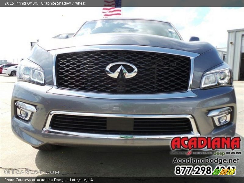 Graphite Shadow / Wheat 2015 Infiniti QX80