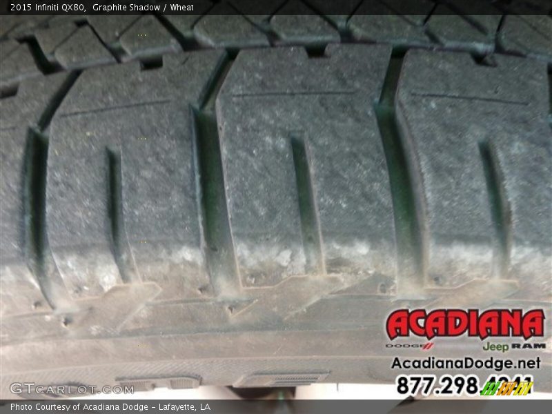 Graphite Shadow / Wheat 2015 Infiniti QX80