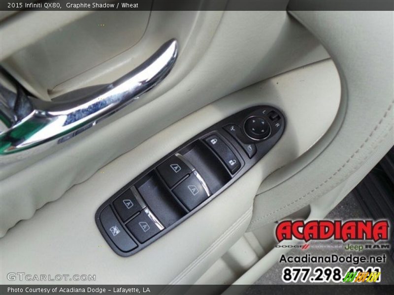 Graphite Shadow / Wheat 2015 Infiniti QX80