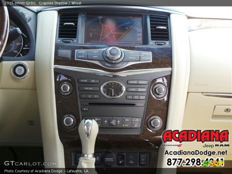 Graphite Shadow / Wheat 2015 Infiniti QX80