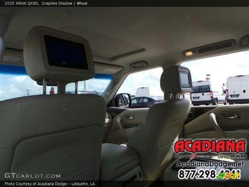 Graphite Shadow / Wheat 2015 Infiniti QX80