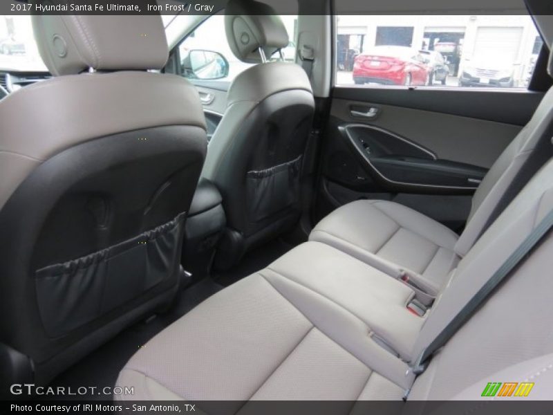 Iron Frost / Gray 2017 Hyundai Santa Fe Ultimate