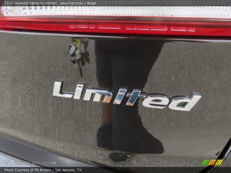 Java Espresso / Beige 2017 Hyundai Santa Fe Limited