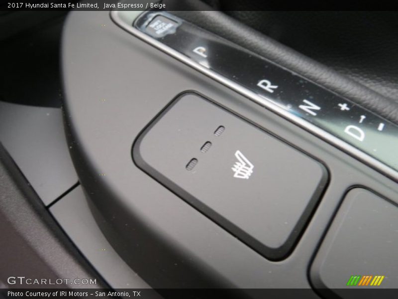 Java Espresso / Beige 2017 Hyundai Santa Fe Limited